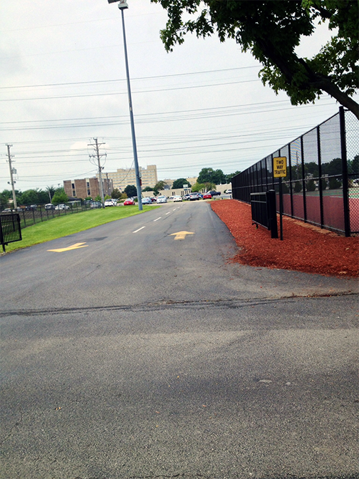 One of the bigger changes this year, Hello My Friend alley is now a two-way road.