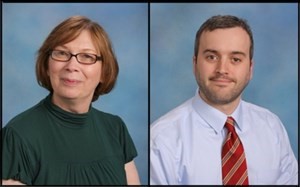 Paul Oswald and Janice Sheehan, AP teachers at Joliet West High School, have been accepted into the College Board’s Advanced Placement Advocates Program. Photo courtesy of jths.org.  