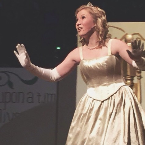 Alexis Smith performs as Cinderella in the recent spring musical, "Into the Woods".