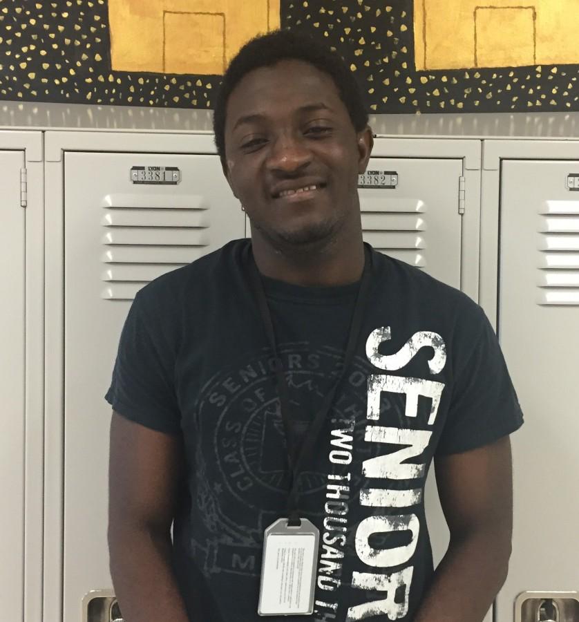 Kwadwo Bobie, a senior at West, has big dreams of continuing his education and becoming involved in professional soccer. Photo by Iaya Bacot. 