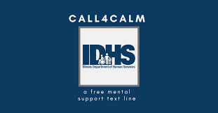 “Call4Calm” is a mental support text line created by the Illinois Department of Human Services to provide support to citizens in need throughout the coronavirus pandemic. Photo courtesy of 94.9 WDKB.
