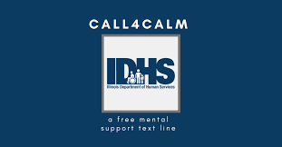 “Call4Calm” is a mental support text line created by the Illinois Department of Human Services to provide support to citizens in need throughout the coronavirus pandemic. Photo courtesy of 94.9 WDKB.